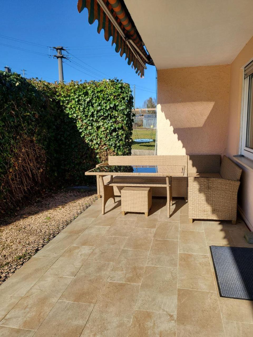 Ferienwohnung Naehe Legoland Mit Grossem Garten Und Terrasse Sontheim an der Brenz Dış mekan fotoğraf
