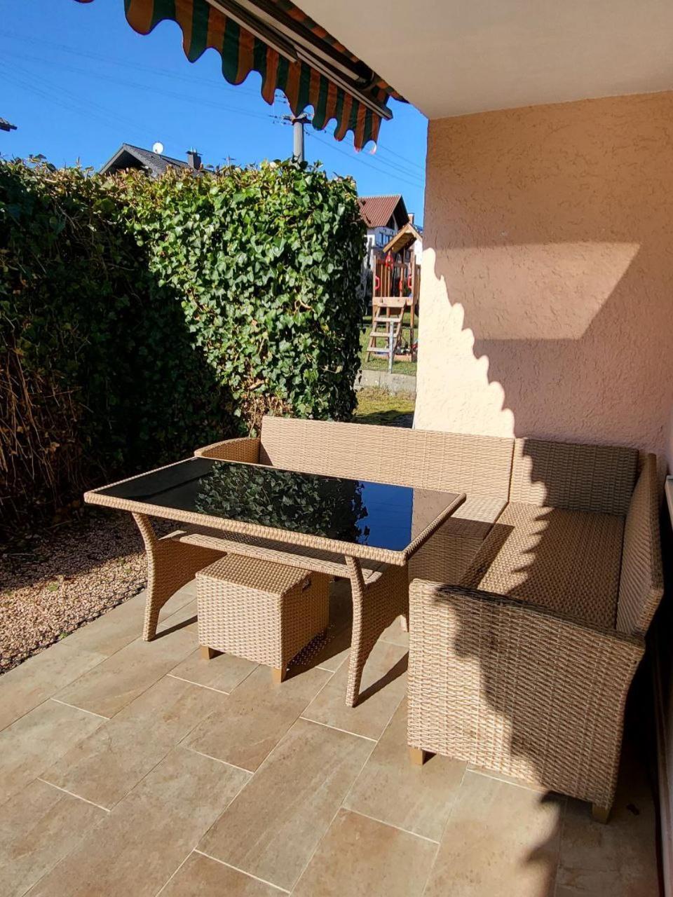 Ferienwohnung Naehe Legoland Mit Grossem Garten Und Terrasse Sontheim an der Brenz Dış mekan fotoğraf