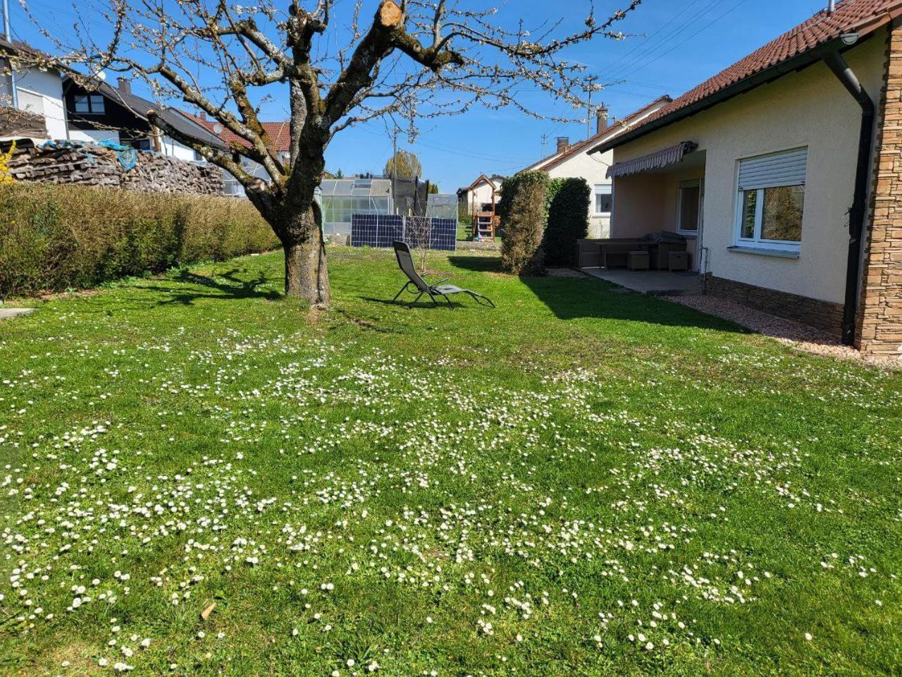 Ferienwohnung Naehe Legoland Mit Grossem Garten Und Terrasse Sontheim an der Brenz Dış mekan fotoğraf