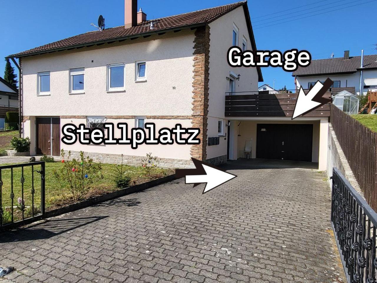 Ferienwohnung Naehe Legoland Mit Grossem Garten Und Terrasse Sontheim an der Brenz Dış mekan fotoğraf